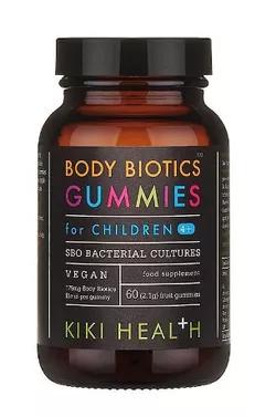 KIKI Health Body Biotics dla dzieci (probiotyki dla dzieci), 175 mg, 60 żelek