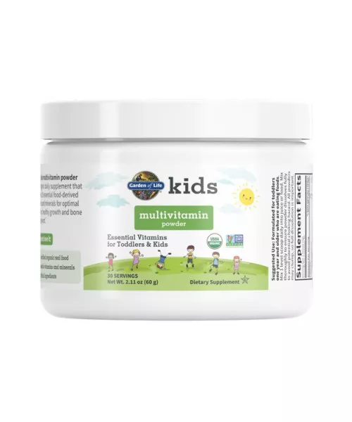 Garden of Life Kids Organiczna multiwitamina (multiwitamina dla dzieci w proszku), 60 g