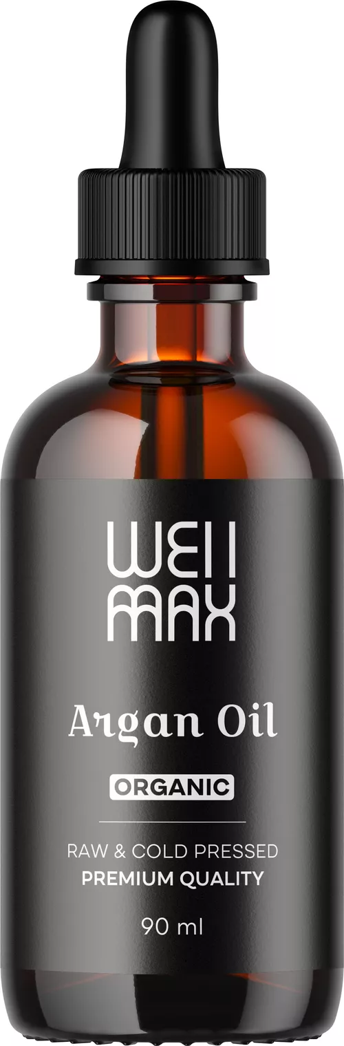 WellMax Argan oil, Arganowy olej, BIO, RAW, 90 ml