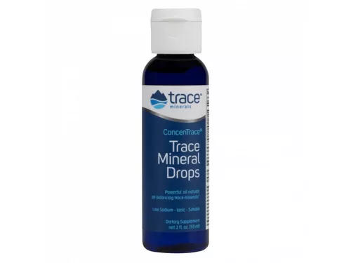 ConcenTrace® Trace Minerals Drops, minerały jonowe, 59 ml