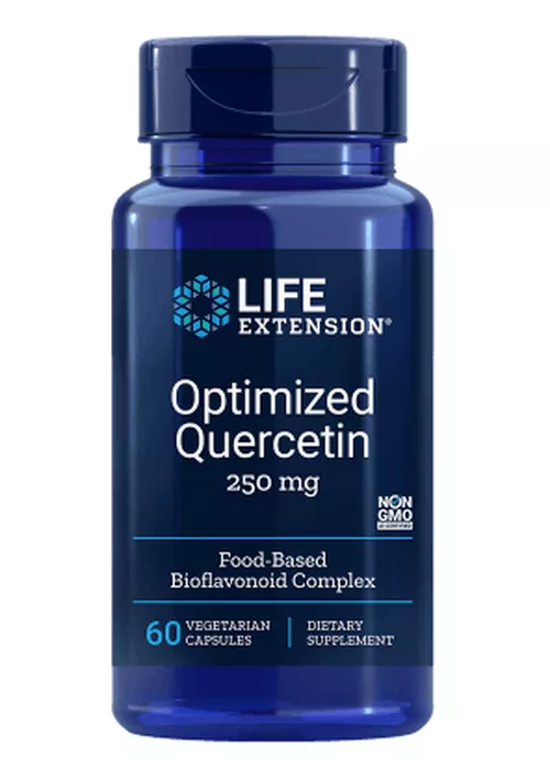 Life Extension Life Extension, zoptymalizowana kwercetyna, kwercetyna, 250 mg, 60 kapsułek ziołowych