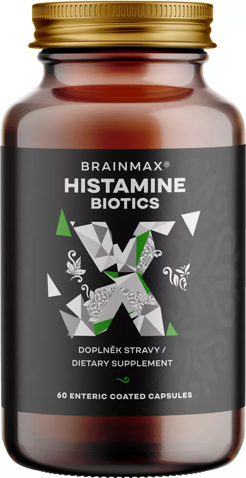 BrainMax Biotics histaminy BrainMax, 60 kapsułek dojelitowych