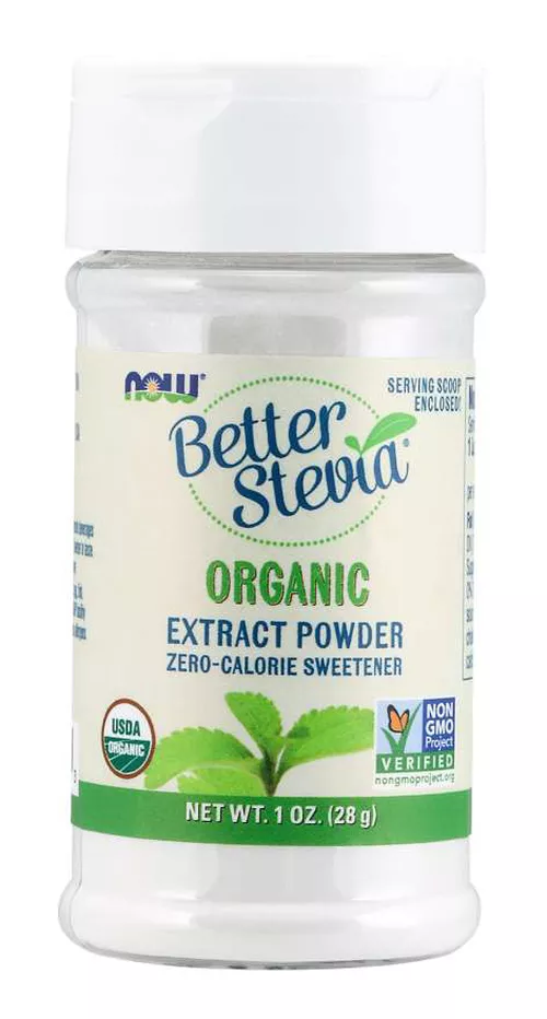 Now® Foods NOW Better Stevia Extract Powder, Organiczny, 28 g