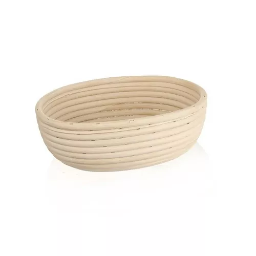 Orion Koszyk do pieczywa rattan owalny, 24 x 18,5 x 9 cm