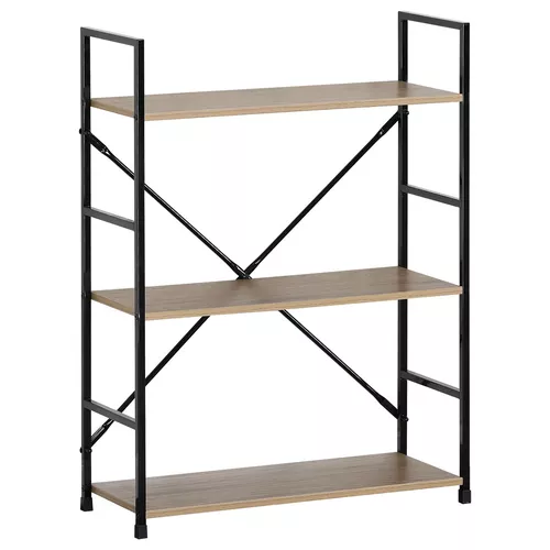 Regał GD-223 OAK Stor, 3 półki, 58,5 x 23,5 x 80,5 cm