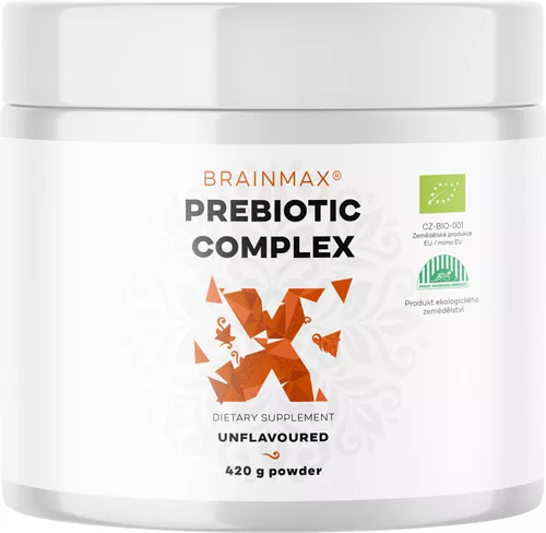 BrainMax Prebiotic Complex, mieszanka prebiotyków, BIO, 300 g