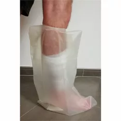 Osłona na gips, na nogę do kolana