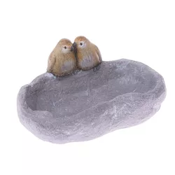 Ceramiczny karmnik dla ptaków Bird's love, 20,2 x 10,3 x 15,7 cm