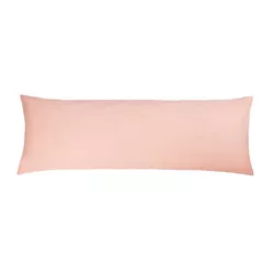 Bellatex Poszewka na poduszkę relaksacyjną łososiowy, 55 x 180 cm, 55 x 180 cm