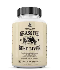 Ancestral Supplements Grass-fed beef liver, wołowa wątroba w jakości Grass-fed
