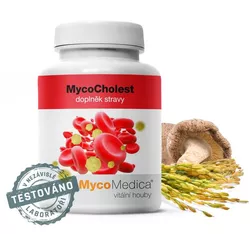 MycoMedica - MycoCholest w optymalnym składzie, 120 kapsułek ziołowych