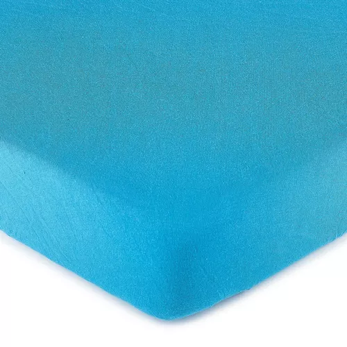 4Home prześcieradło jersey ciemnoniebieski, 90 x 200 cm