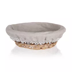 Home Decor Koszyk wyplatany z uszami Duo, 25 x 8 cm