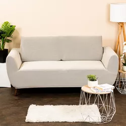 4Home Multielastyczny pokrowiec na kanapę 2-os. Comfort cream, 140 - 180 cm
