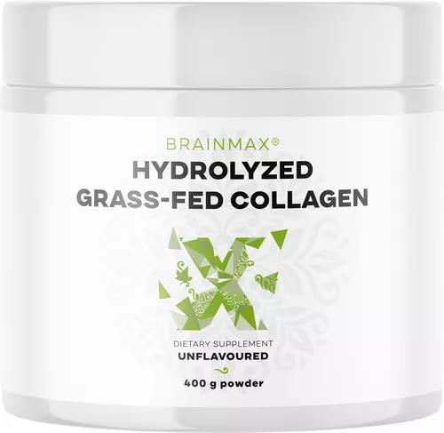 BrainMax Kolagen Hydrolizowany, Grass-fed Collagen, 400 g