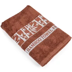 Bambusowy ręcznik kąpielowy Chocolate, 70 x 140 cm, 70 x 140 cm