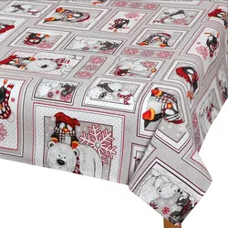 Bellatex Obrus Zimowy Patchwork, 120 x 140 cm, 120 x 140 cm