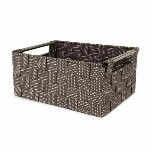Compactor Organizer do przechowywania Toronto, 25 x 17 x 10 cm, ciemnobrązowy