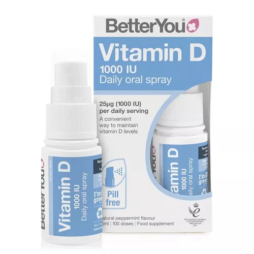 BetterYou Witamina D1000, spray doustny, 15 ml