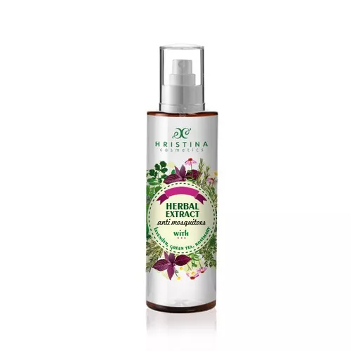 Hristina - Naturalny ekstrakt z ziół komarów z lawendową zieloną herbatą i rozmarynem, 100 ml