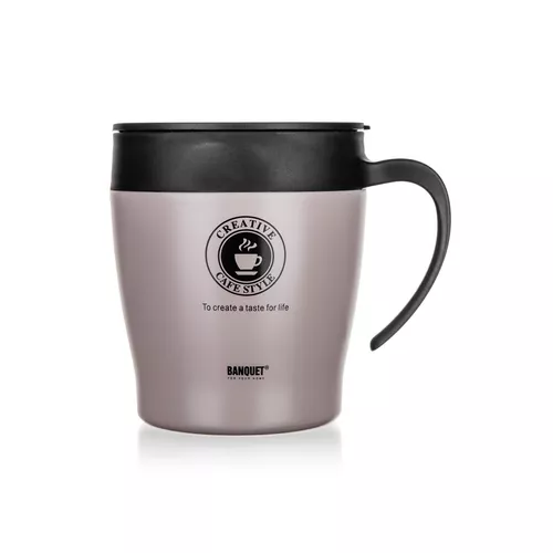 Banquet Podróżny kubek termiczny TAZZA 330  ml, Latte