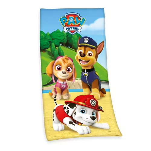 Ręcznik kąpielowy Paw Patrol Na plaży, 75 x 150 cm