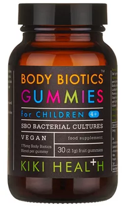 KIKI Health Body Biotics dla dzieci (probiotyki dla dzieci), 175 mg, 30 żelek