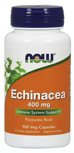 Now® Foods NOW Echinacea, 400 mg, 100 kapsułek roślinnych