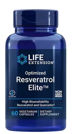 Life Extension Optimized Resveratrol EIite™, 60 kapsułek roślinnych