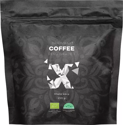 BrainMax Coffee Kawa Peru SHG, mielona, BIO, 250 g