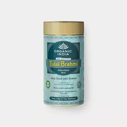 Organic India Tulsi Brahmi BIO, puszka 100 g