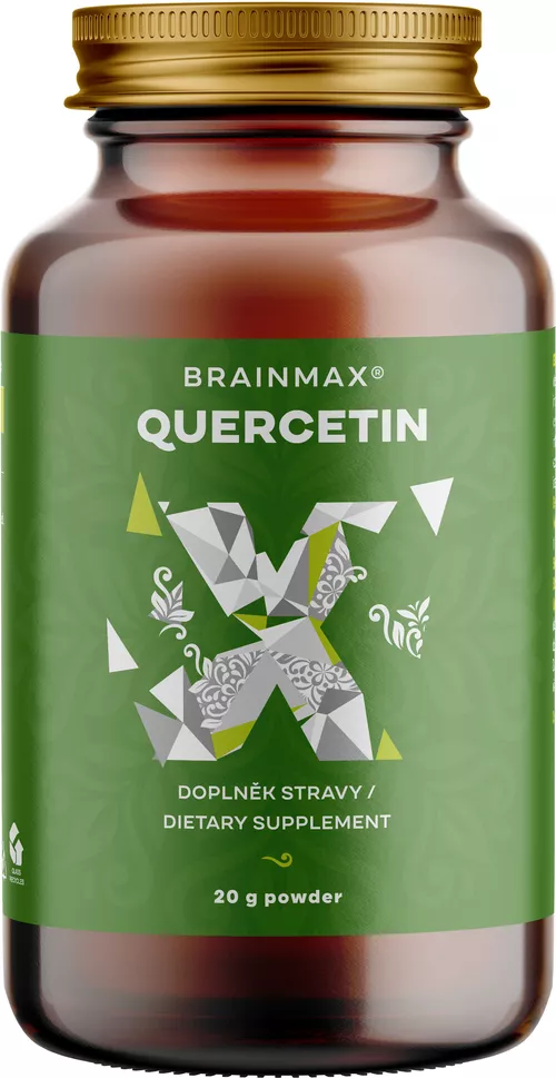 BrainMax Quercetin powder, kwercetyna w proszku, 20 g