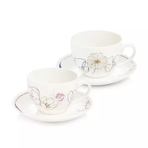 Tescoma Zestaw 2 filiżanek ze spodkiem myCOFFEE Blossoms