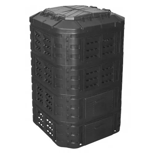 Patrol Kompostownik ogrodowy Multicompoczarny, 1120 l