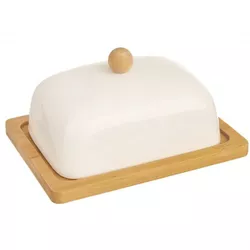 Orion Maselnica porcelanowa bambus WHITELINE, 16,5 x 12,5 cm