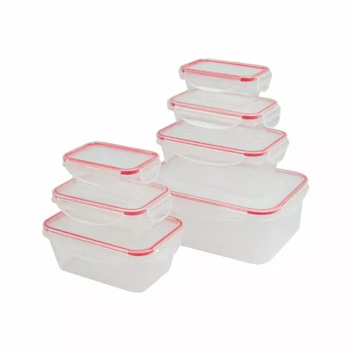 Classbach 7-częściowy zestaw pojemników plastikowych FHD 4008