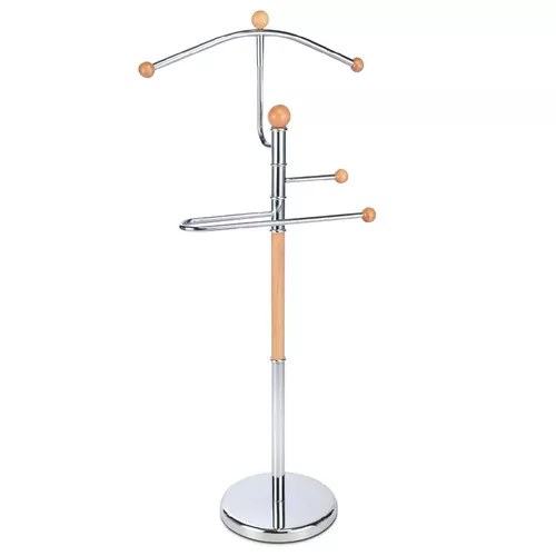 Cichy sługa ABD-1278 CR chrom/dąb, 112 cm