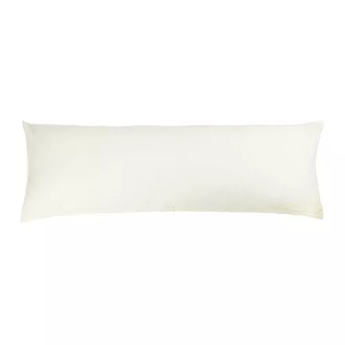 Bellatex Poszewka na poduszkę relaksacyjną Kawa biała, 55 x 180 cm, 55 x 180 cm