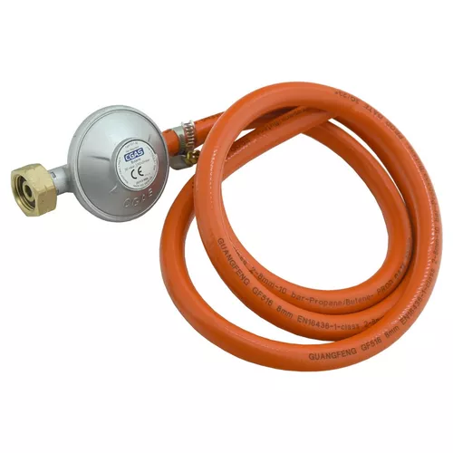 Cattara 13607 Reduktor ciśnienia gazu 30 mbar EN16 129 z wężem 1,5 m
