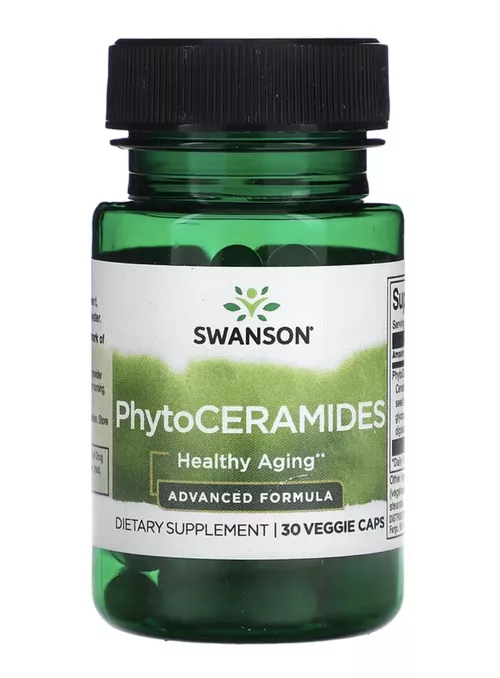 Swanson PhytoCERAMIDES, ceramidy, 30 kapsułek roślinnych