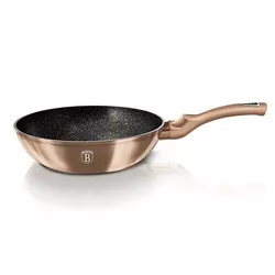 Berlinger Haus Wok patelnia Rosegold Metallic Line, 30 cm