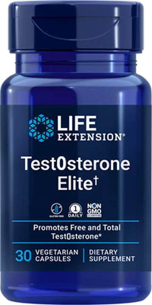 Life Extension Test0sterone EIite, 30 kapsułek roślinnych