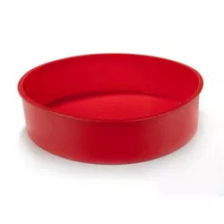 Banquet Tortownica silikonowa Culinaria, 24 cm, czerwony