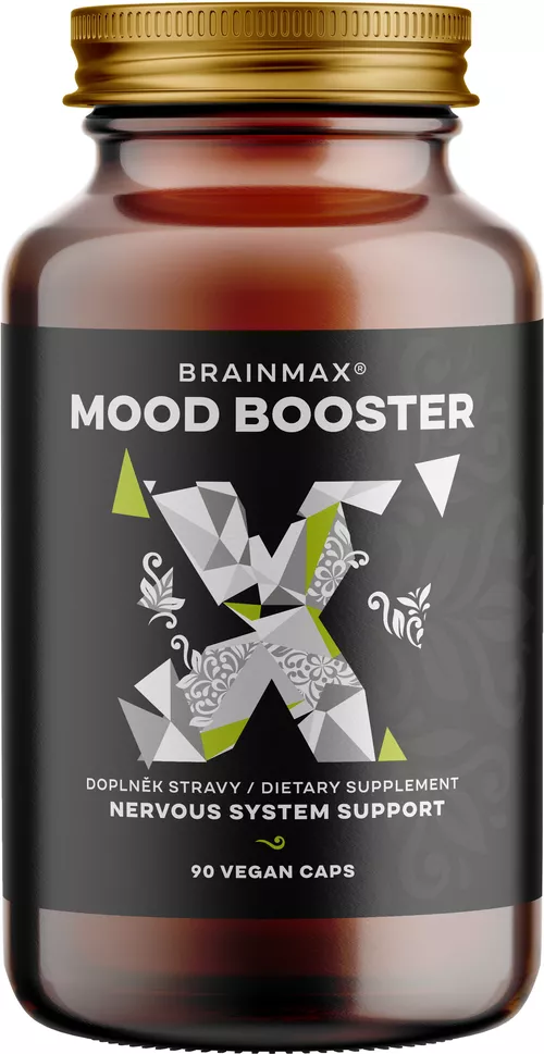 BrainMax MOOD BOOSTER, kompleks poprawiający nastrój, 90 kapsułek roślinnych