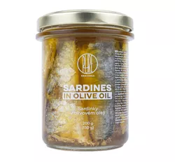 BrainMax Pure Sardynki w oliwie z oliwek extra virgin, 195 g
