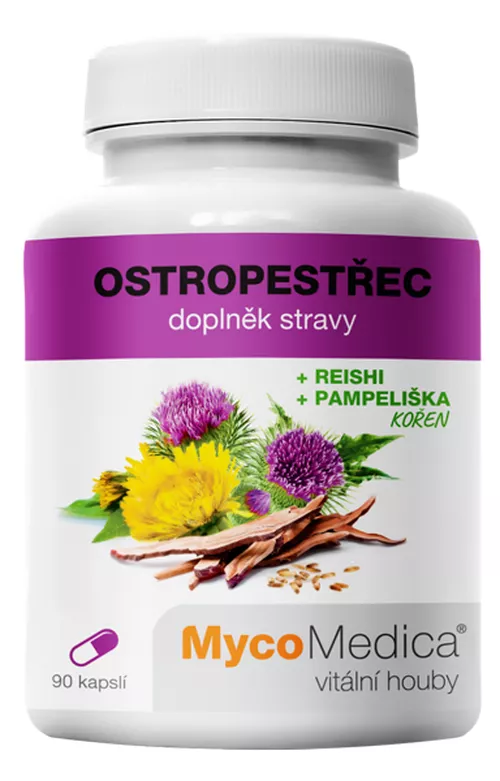 MycoMedica - Ostropest plamisty, 90 kapsułek ziołowych