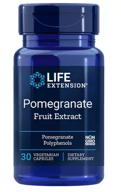 Life Extension Granat, ekstrakt z granatu, 30 kapsułek ziołowych