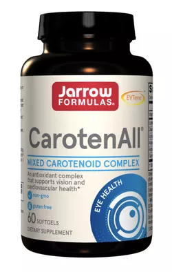 Jarrow Formulas Jarrow CarotenAll®, zdrowy wzrok, 60 kapsułek